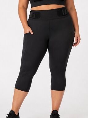 Tommy Copper Capri Leggings with back support